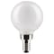 Satco 5.5 Watt G16.5 LED Lamp, White, Candelabra Base, 90 CRI, 4000K, 120 Volts S21214 - alternate 1